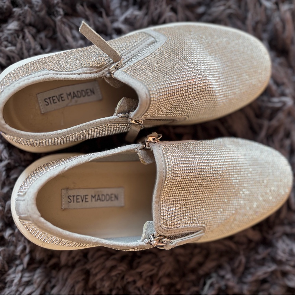 Steve Madden womens gem slip on shoes